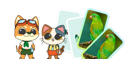 配對兩張相同的卡牌